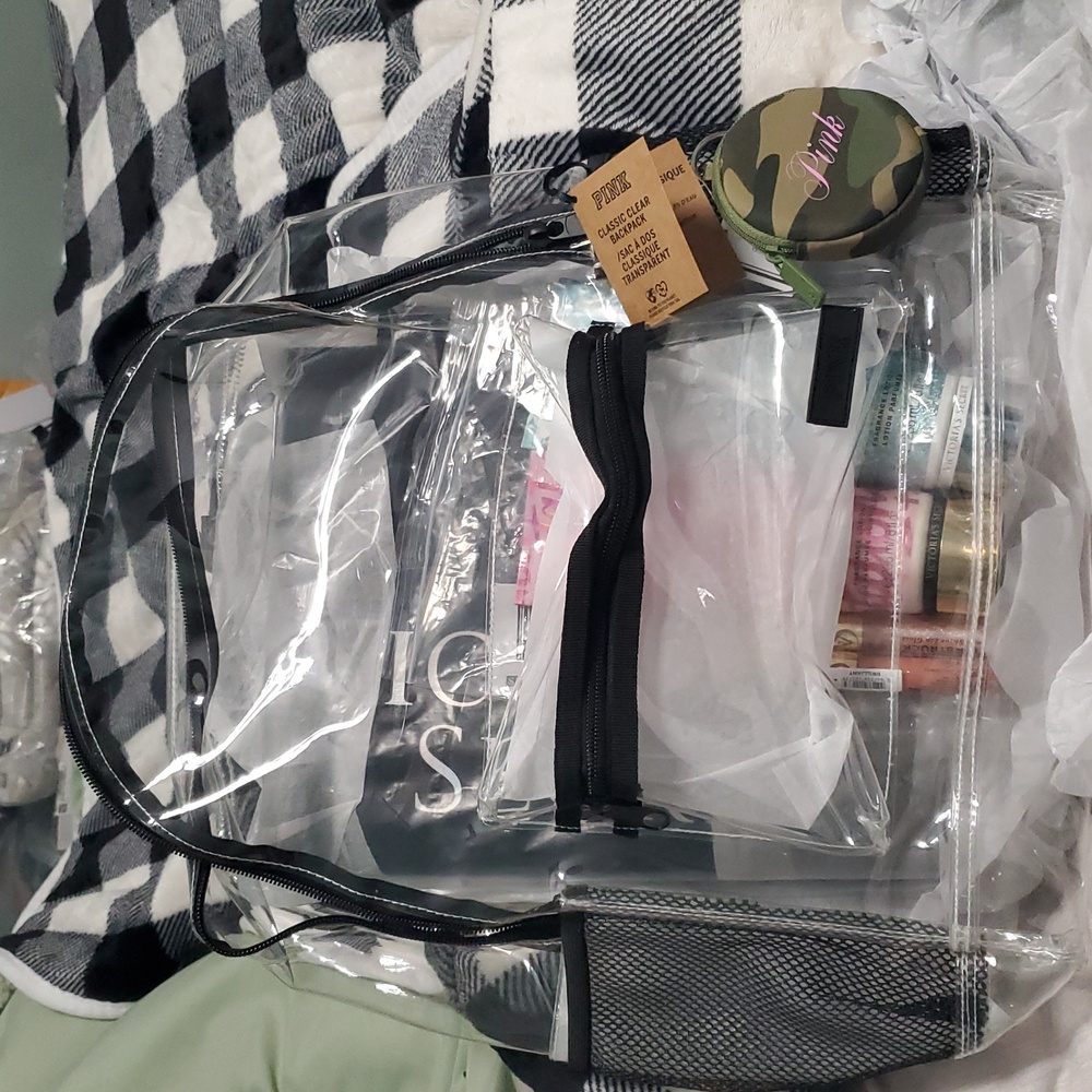 Victoria's Secret Classic Clear Backpack Bundle - Picture 13 of 13